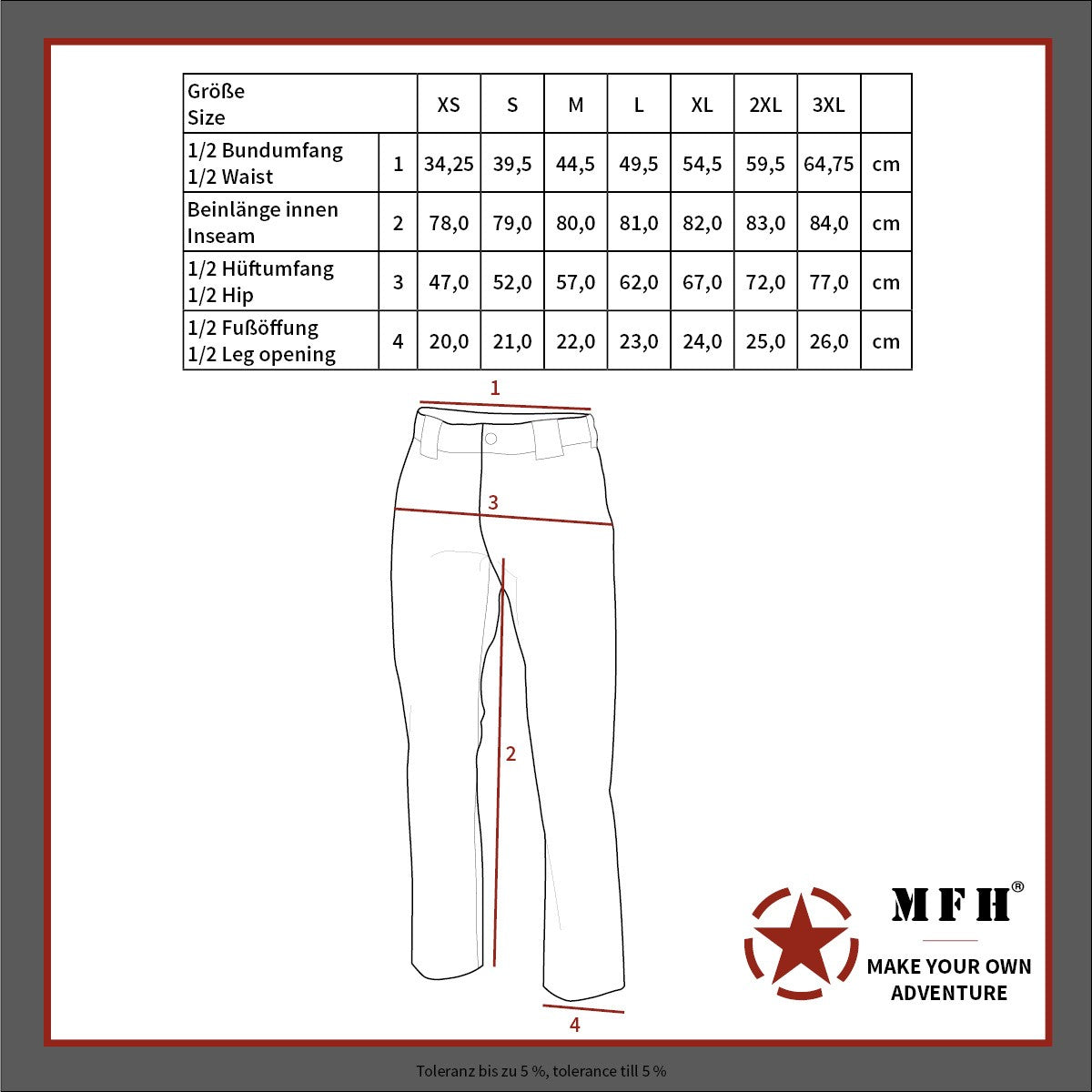 Pantalone US Combat khaki MFH