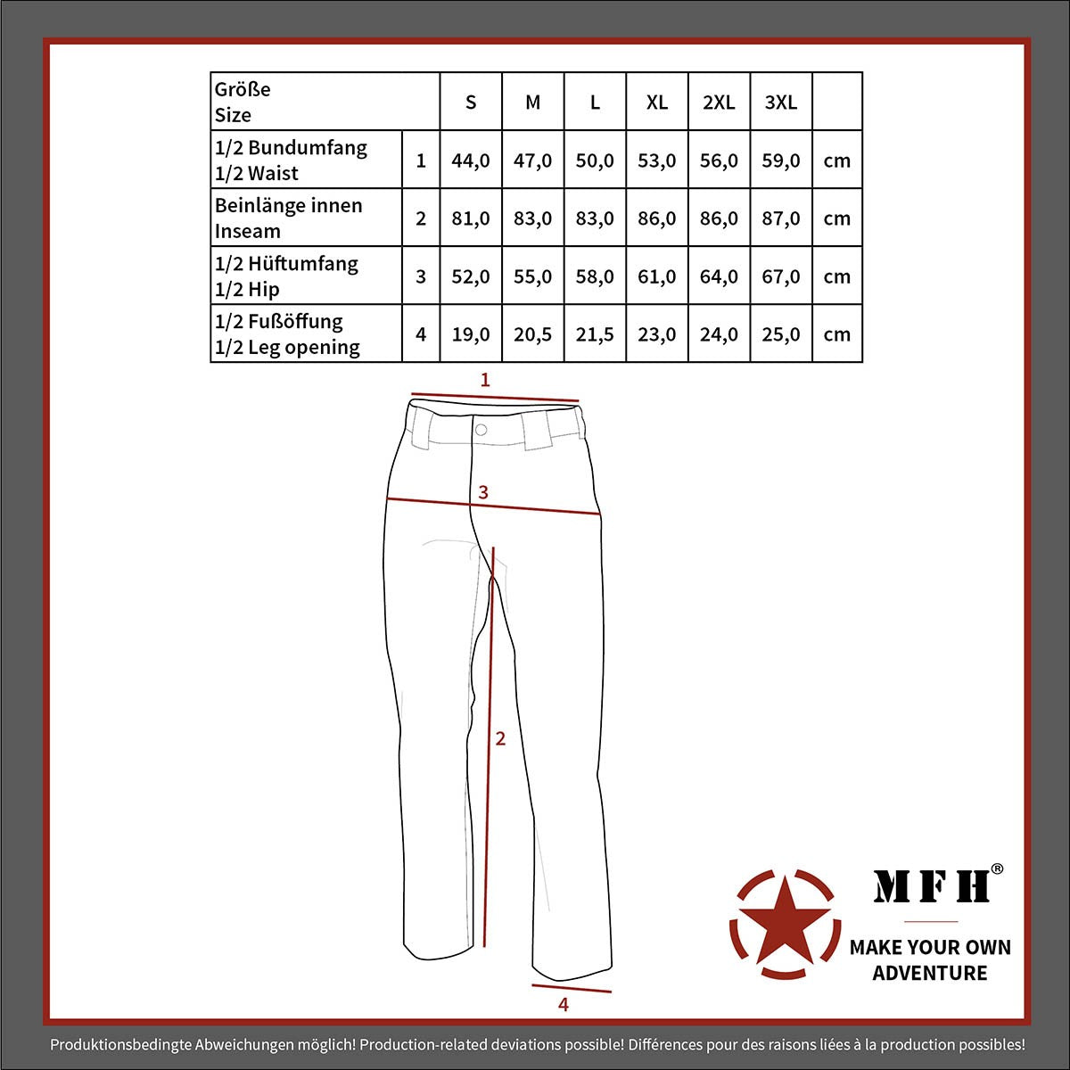 Pantalone taktičke "Storm" MFH